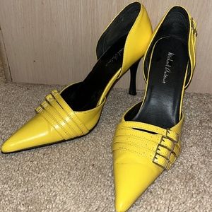 Yellow heels